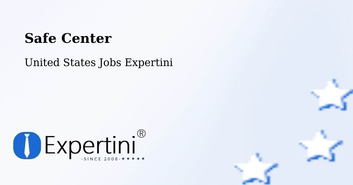 Safety Center – Esperance - United States Jobs Expertini